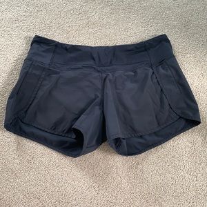4” LuluLemon Mid-Rise Speed Up Short